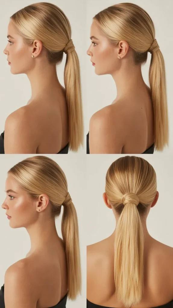 Sleek High Ponytail