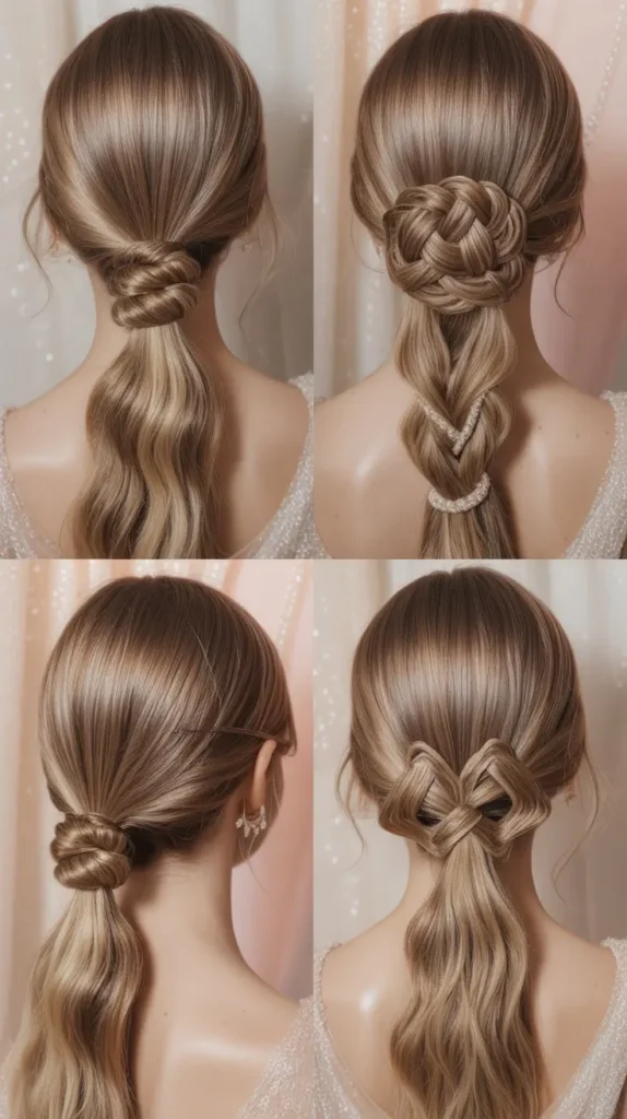  Knotted Ponytail