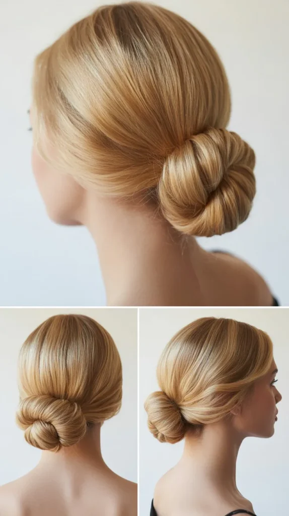 Low Chignon Bun
