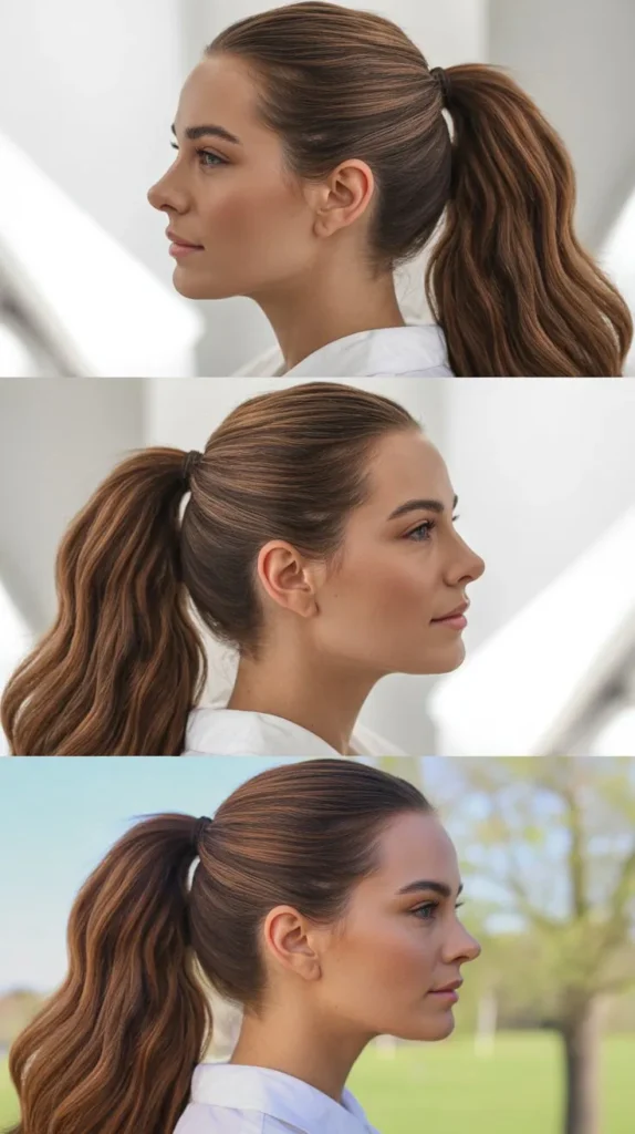 . Sleek High Ponytail