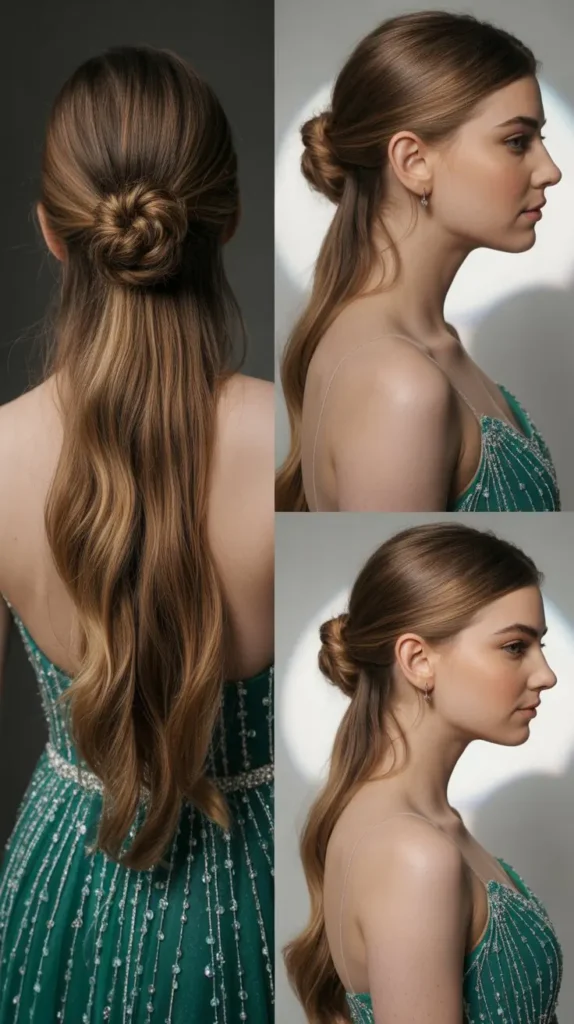  Twisted Half-Up Knot