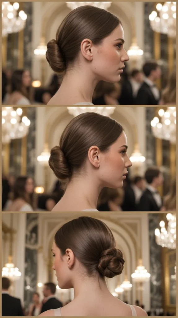 Sleek Low Chignon