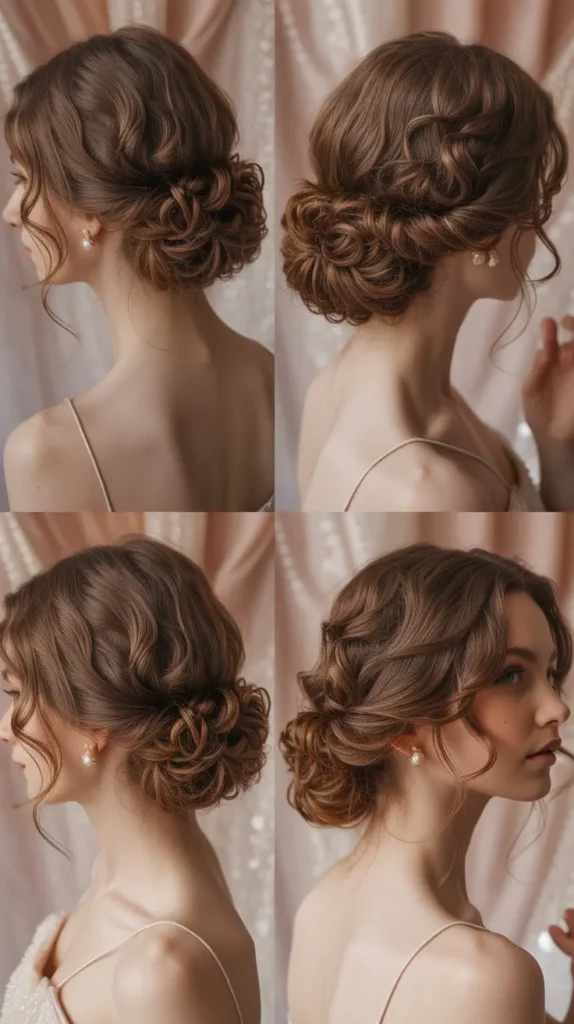 Curly Chignon
