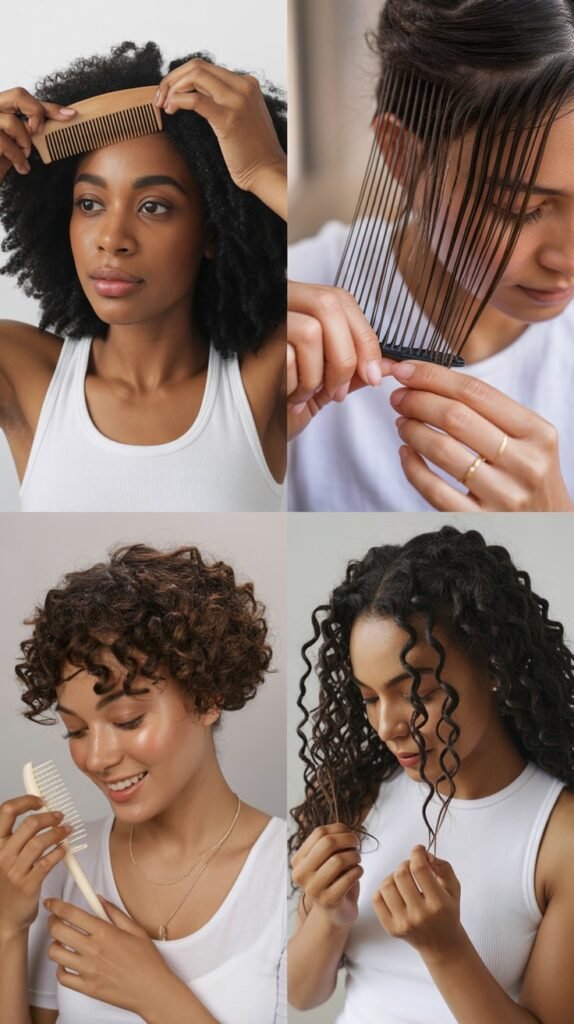 Detangle Gently Post-Removal