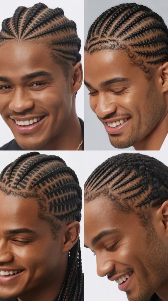 Basket Weave Cornrows