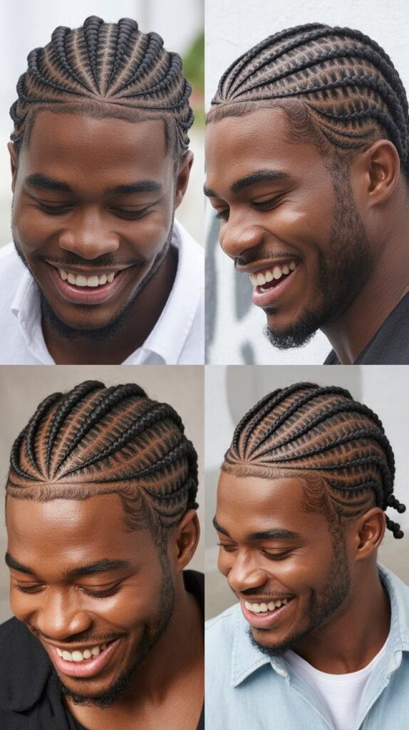 Curved Cornrows
