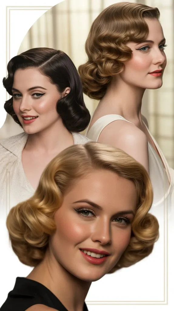 Classic Hollywood Waves