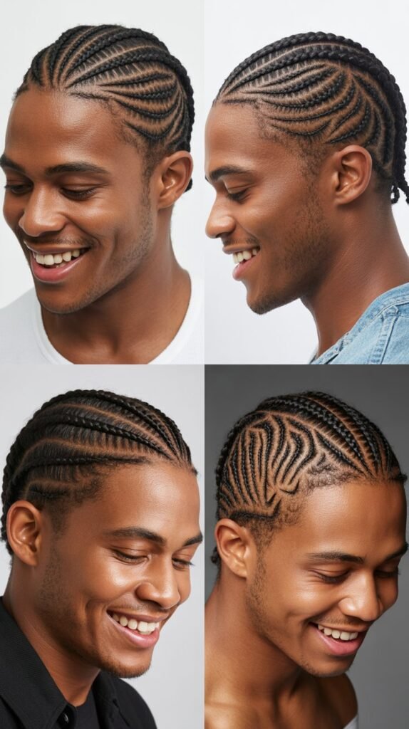 Freestyle Cornrow Patterns