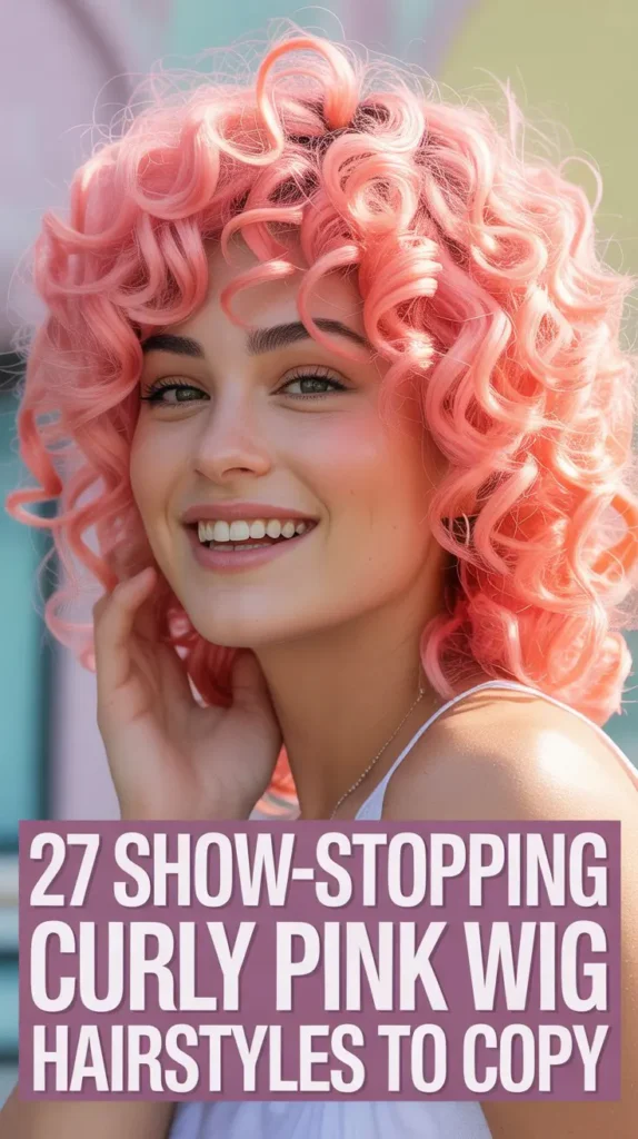 27 Show-Stopping Curly Pink Wig Hairstyles to Copy 27 Show-Stopping Curly Pink Wig Hairstyles to Copy