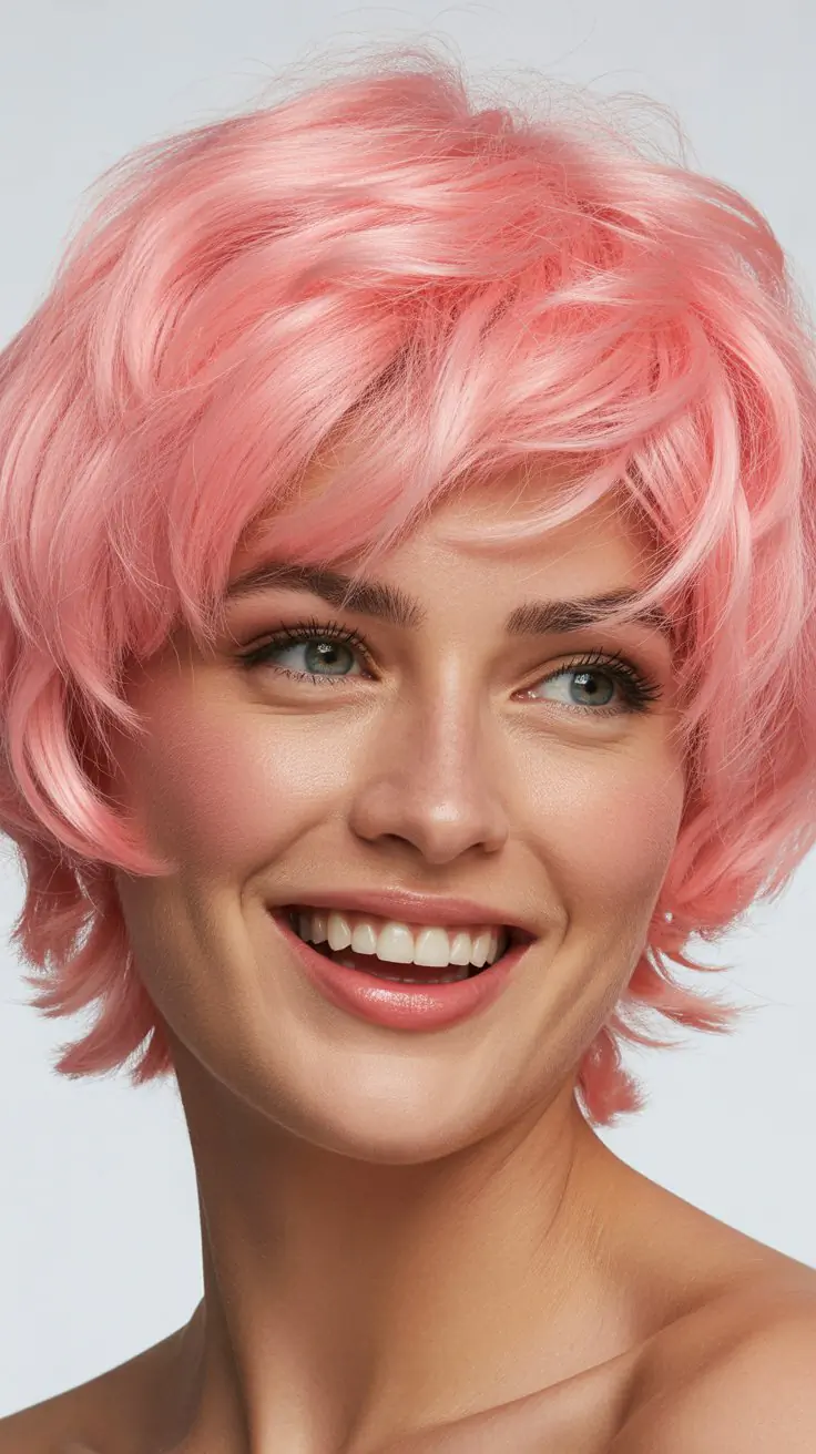 22 Bold Short Pink Wig Hairstyles You'll Obsess Over