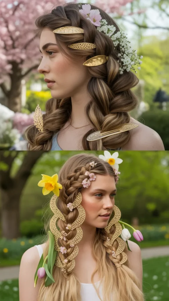 Spring Goddess Braids