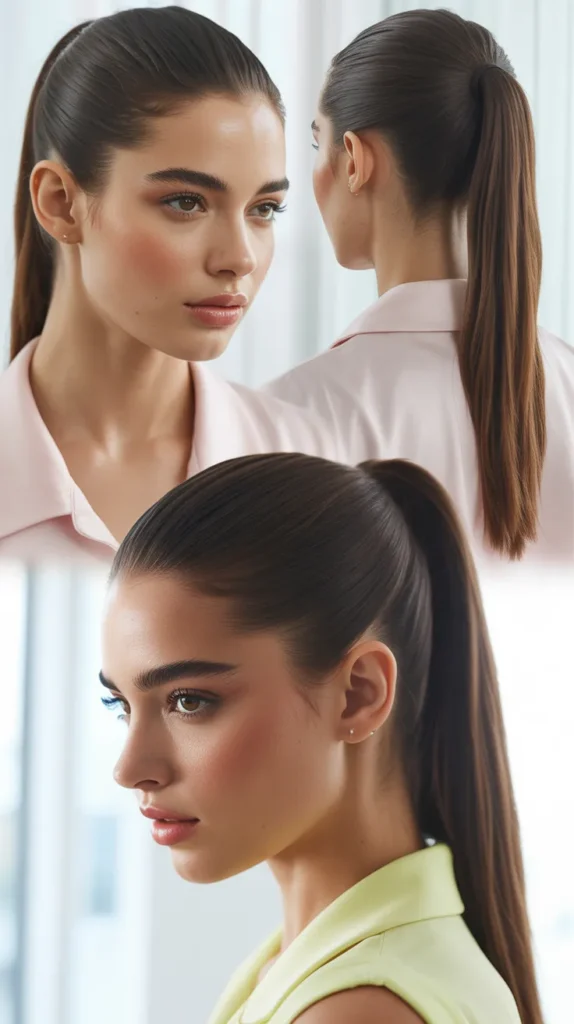 Sleek High Ponytail
