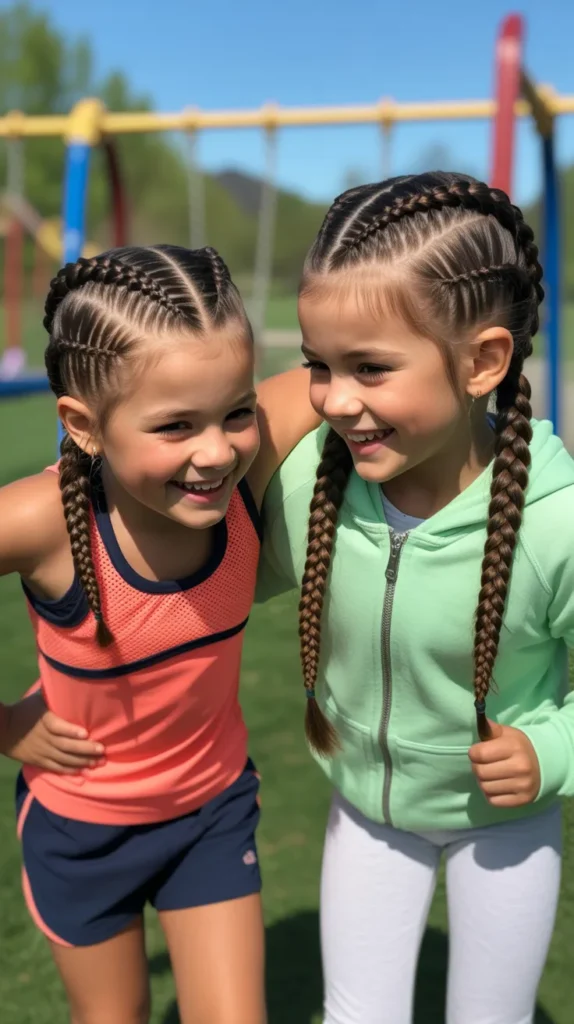 Double Dutch Braids