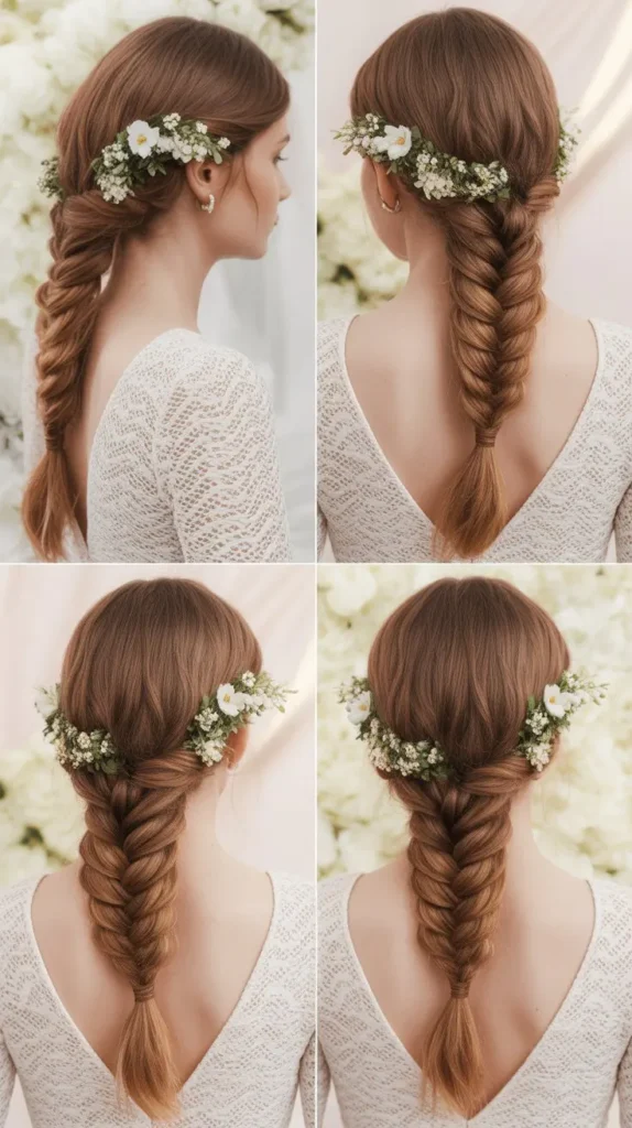 Fishtail Braid Ponytail