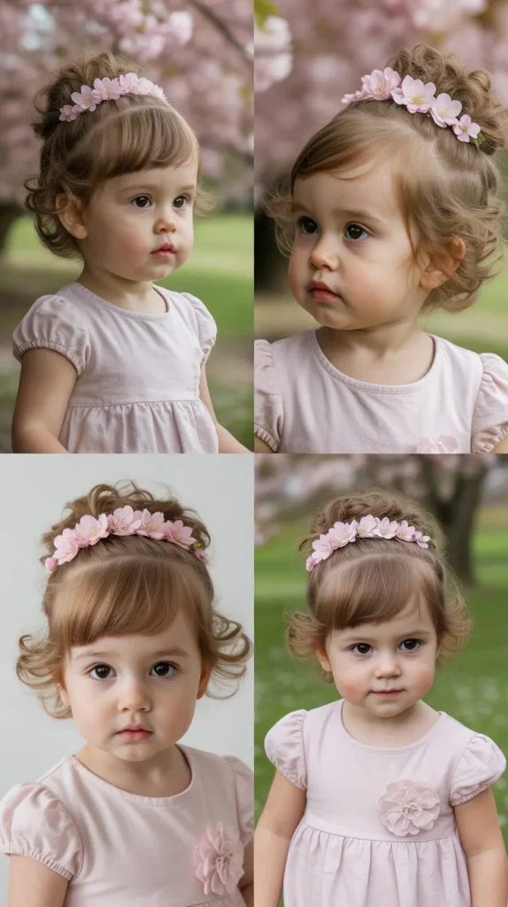 Cherry Blossom Inspired Updo