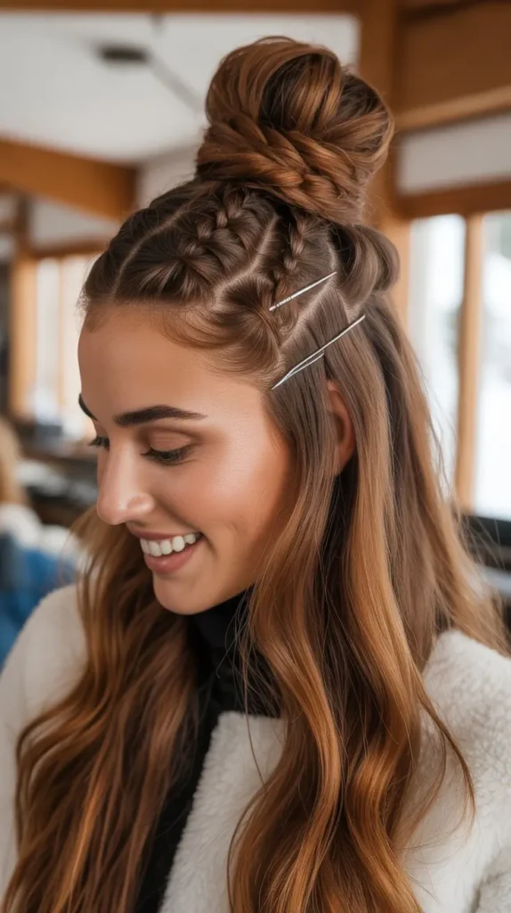 Braided High Bun