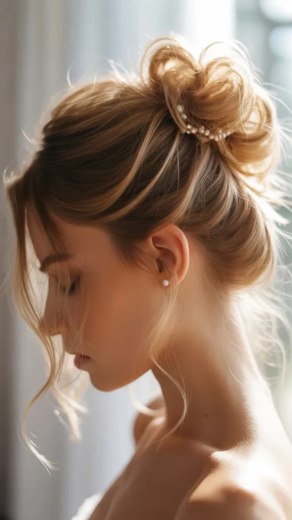 The Messy Romantic Bun