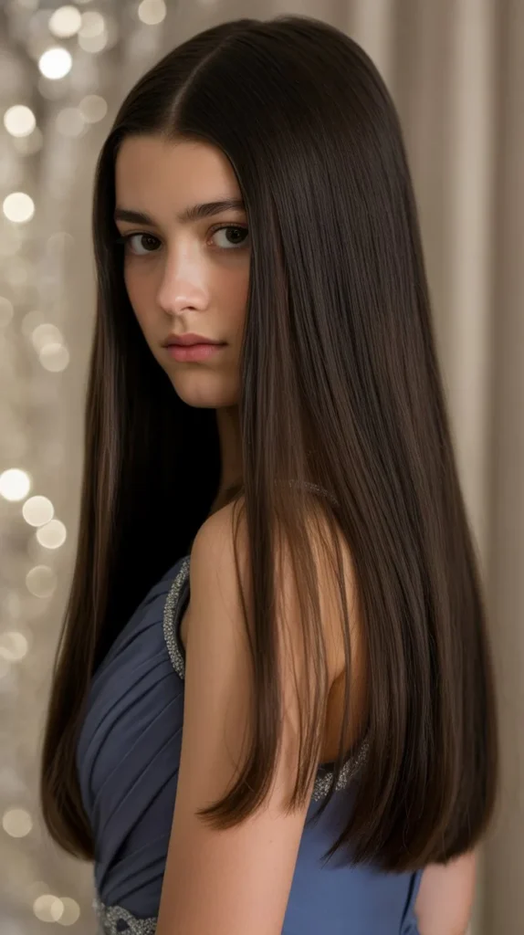  Classic Sleek Straight Hair