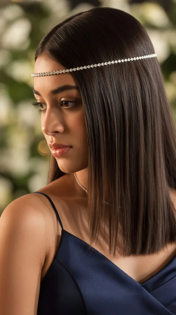  Straight Hair with Headband