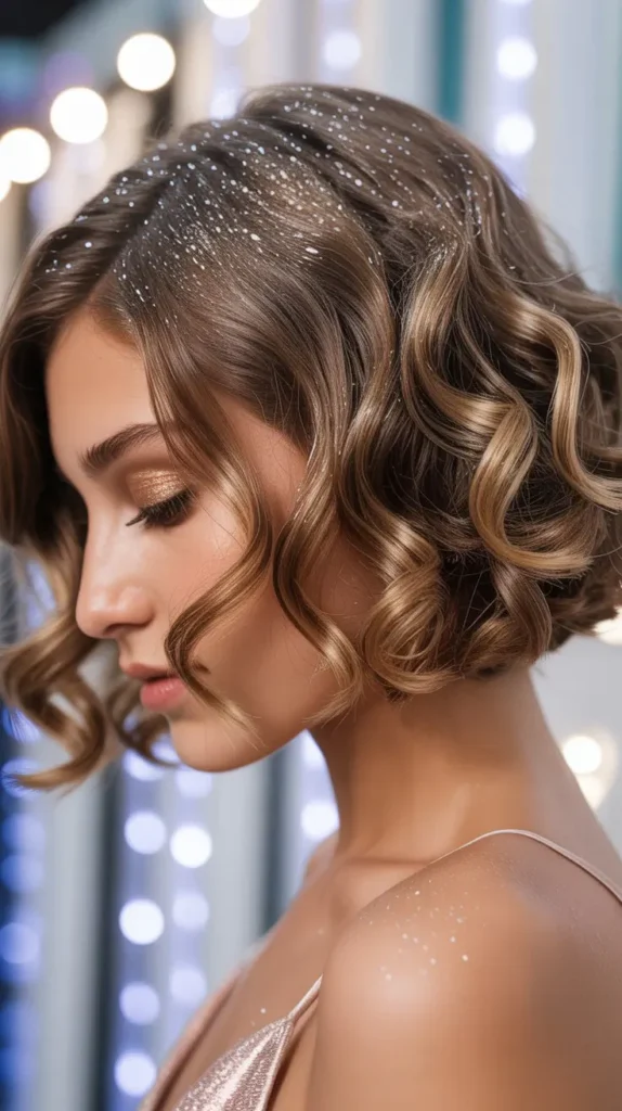 Curled Ends Short Style