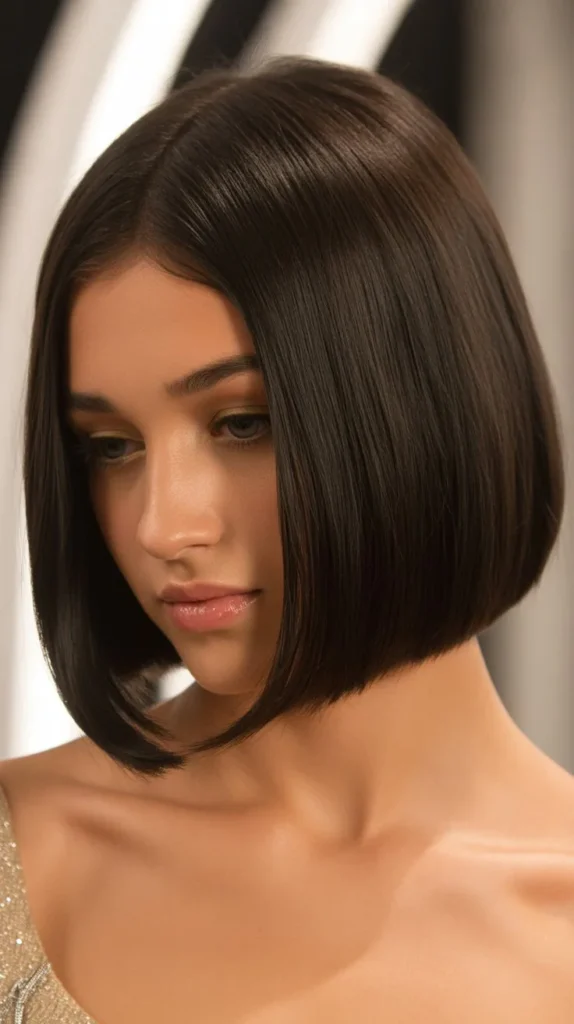 Sleek Straight Bob