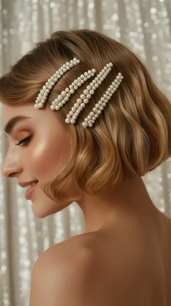 Pearl Clip Short Style