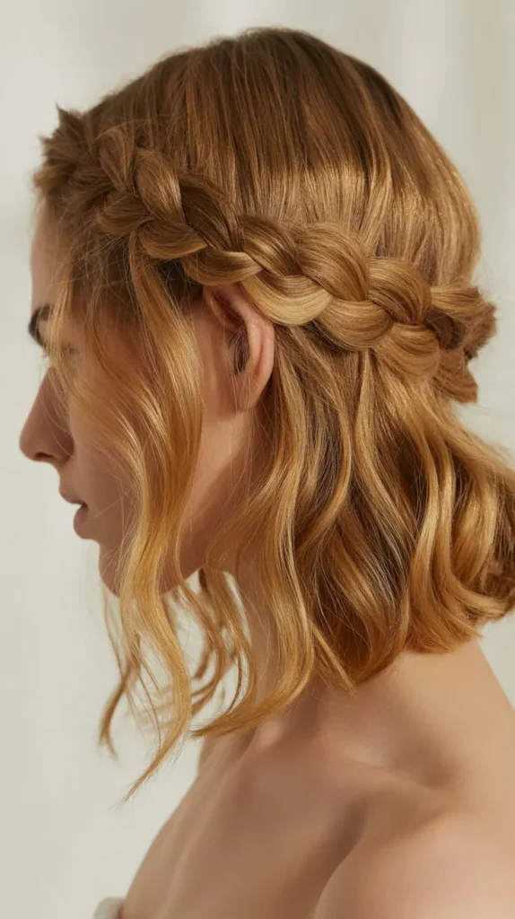  Crown Braid Style