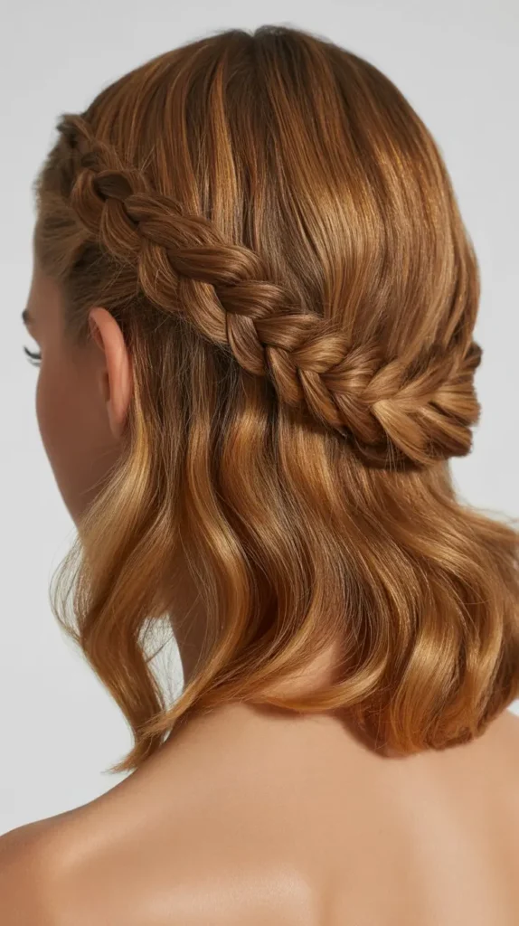 Braided Half-Up Style