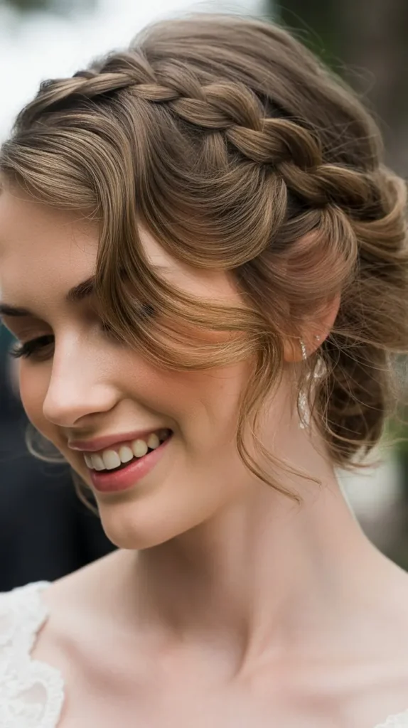 Side-Swept Braided Waves