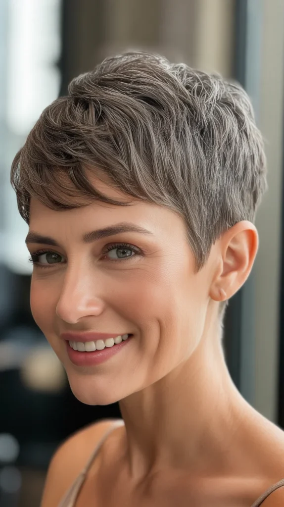 Textured Pixie Wedge