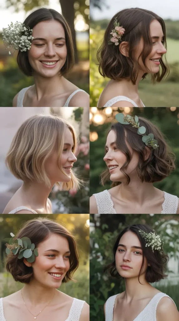  Bob with Floral Accessories