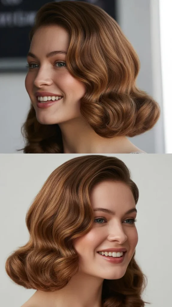Polished Side Part Waves
