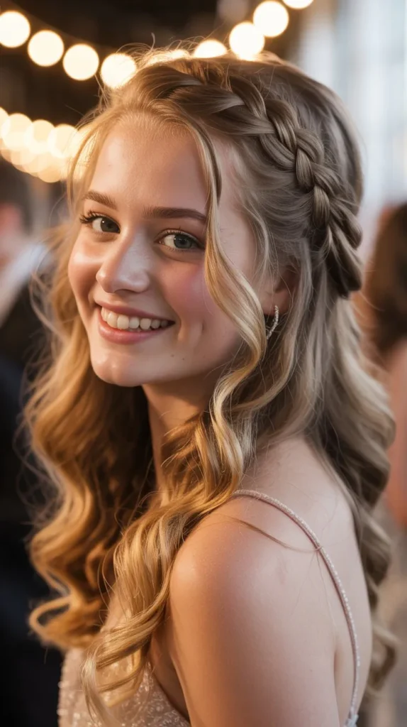  Side Braid with Waves