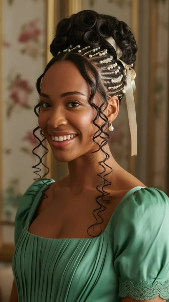 37 Bridgerton Hairstyles for Black Women to Try