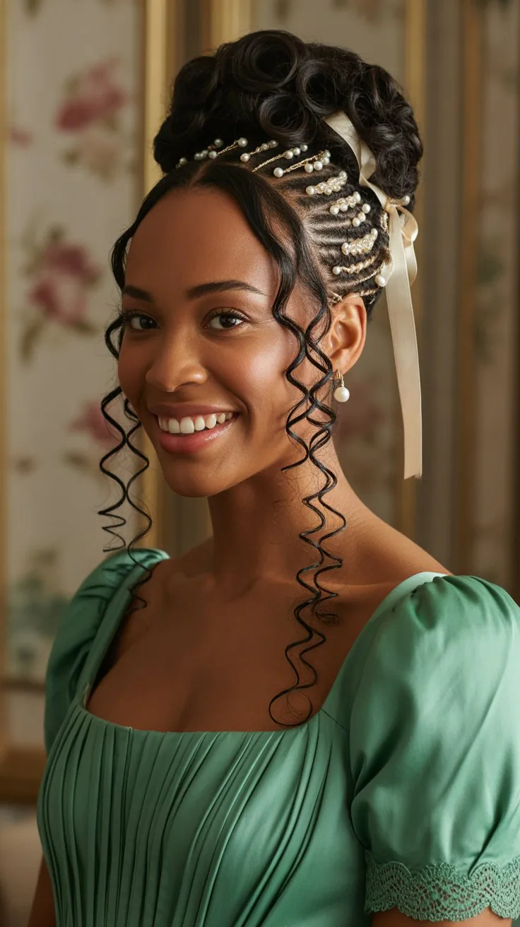 37 Bridgerton Hairstyles for Black Women to Try