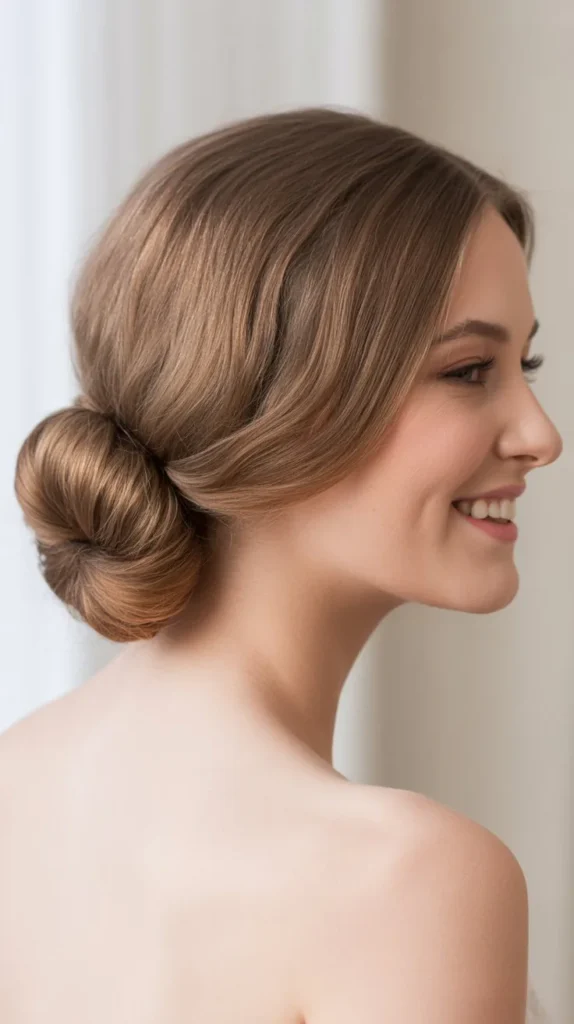 Low Chignon Bun