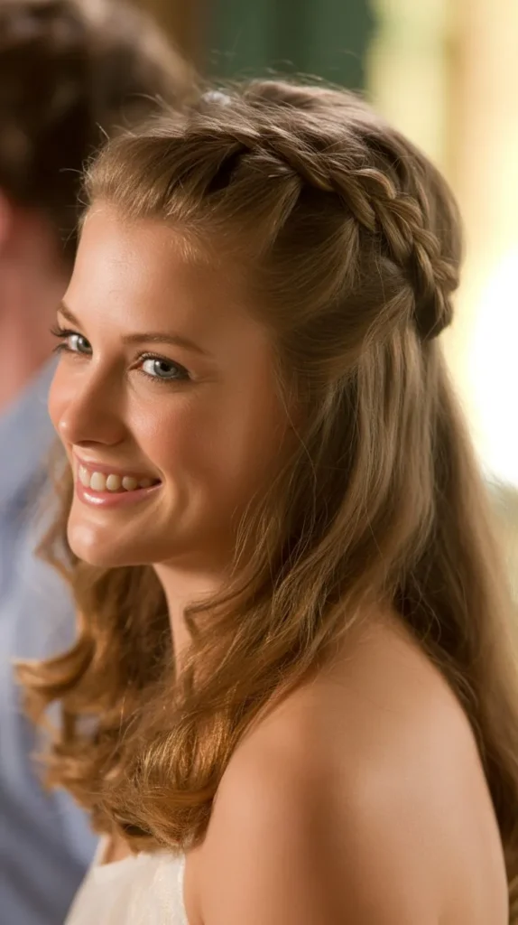  French Braided Half-Up