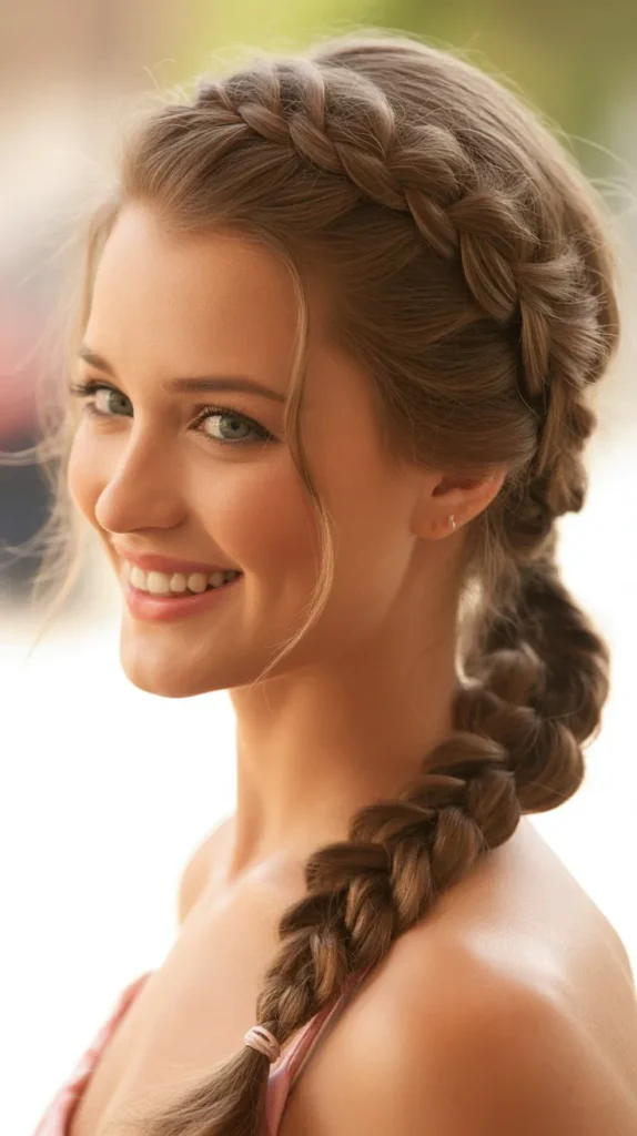  Braided Ponytail
