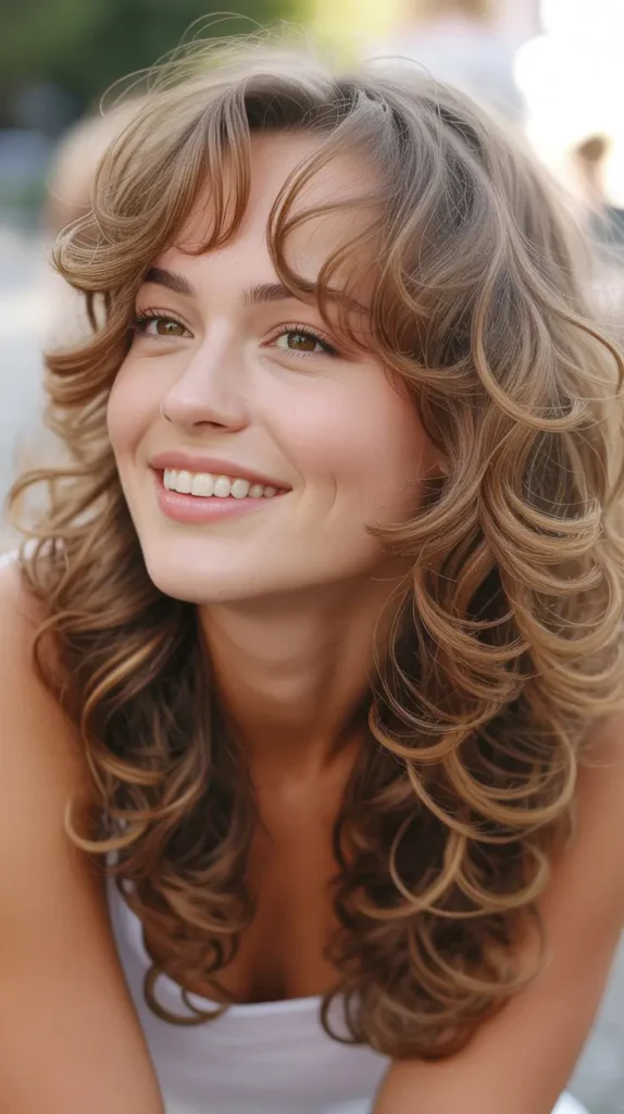 Romantic Layered Curls