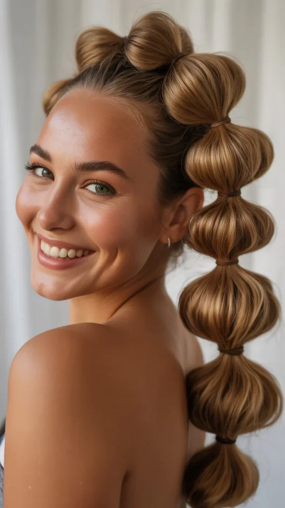 Bubble Ponytail