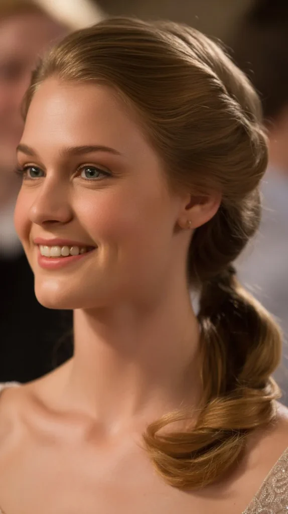 Twisted Low Ponytail