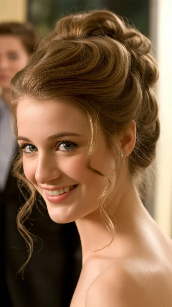  Elegant Twisted Updo