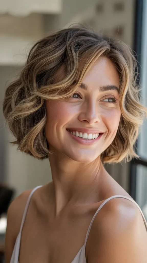 Choppy Wavy Bob