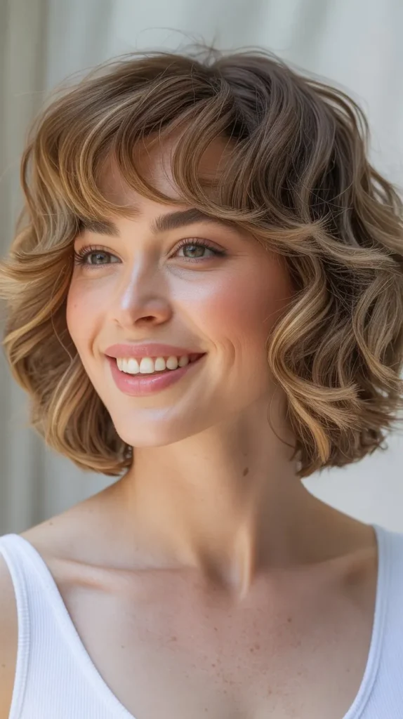  Voluminous Wavy Crop