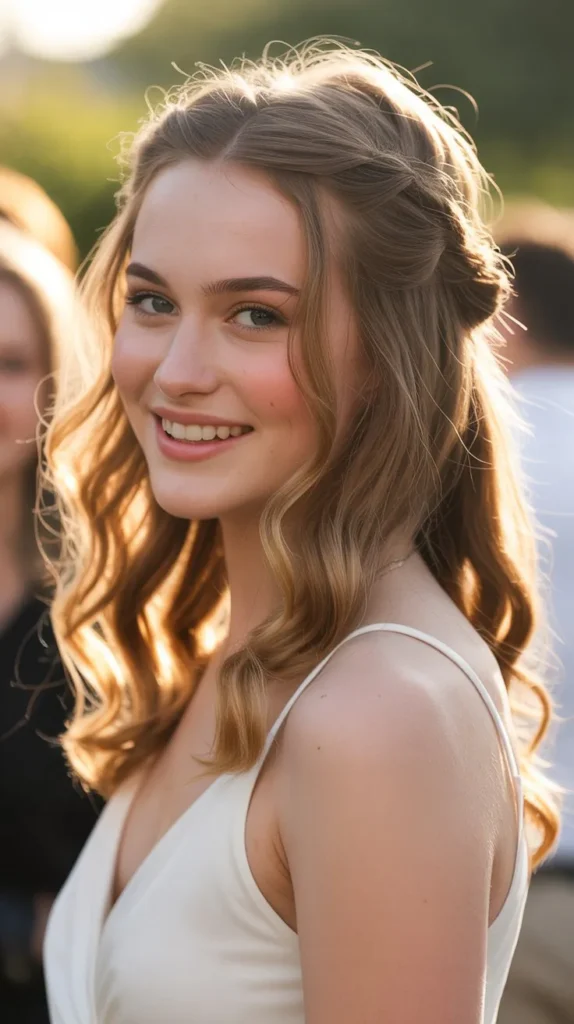 Half-Up Twisted Crown