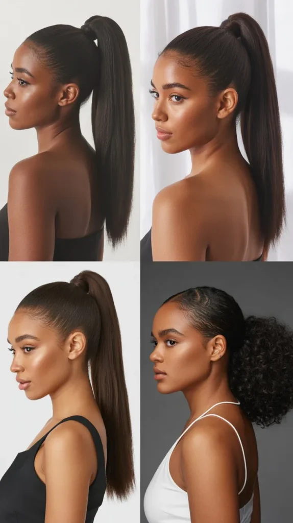 Sleek High Ponytail
