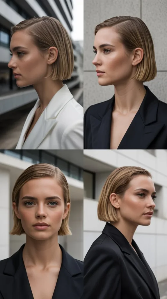 23. Slicked Nape Bob