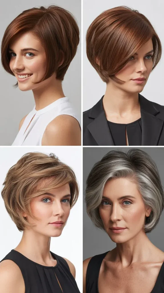 5. Asymmetrical Layered Wedge Bob