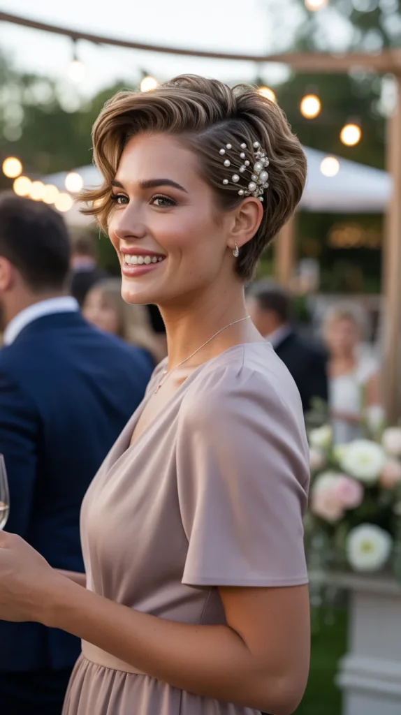 Short Hair Wedding Guest Styles That Turn Heads