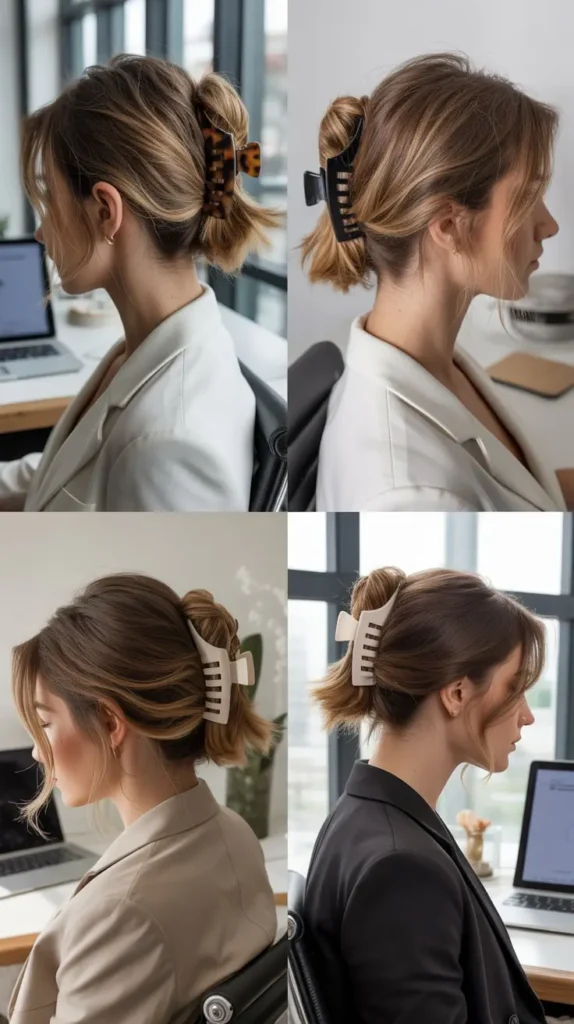  Claw Clip Updo